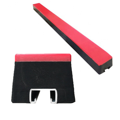 لنت لاستیکی UHMWPE میله های ضربه ای نوار نقاله پشتیبانی از نوار ضربه کشویی