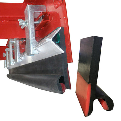 لاستیک دامن نوار نقاله دولایه تسمه نقاله نوع Y Dual Seal Skirt Board