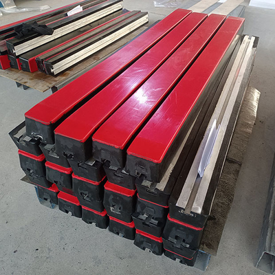 لنت لاستیکی UHMWPE میله های ضربه ای نوار نقاله پشتیبانی از نوار ضربه کشویی