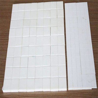 کاشی‌های سرامیکی با آلومینا بالا 300x300 مقاوم در برابر سایش لوله‌های ناودانی نوار نقاله