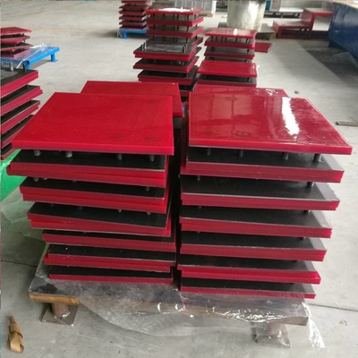 ریخته گری اورتان پلی اورتان لاستیک طبیعی آستر برای لوله نوار نقاله