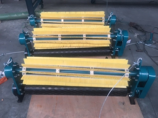 برس نایلونی پاک کننده تسمه پاک کننده برس روتاری Moteriazed Brush For Mining